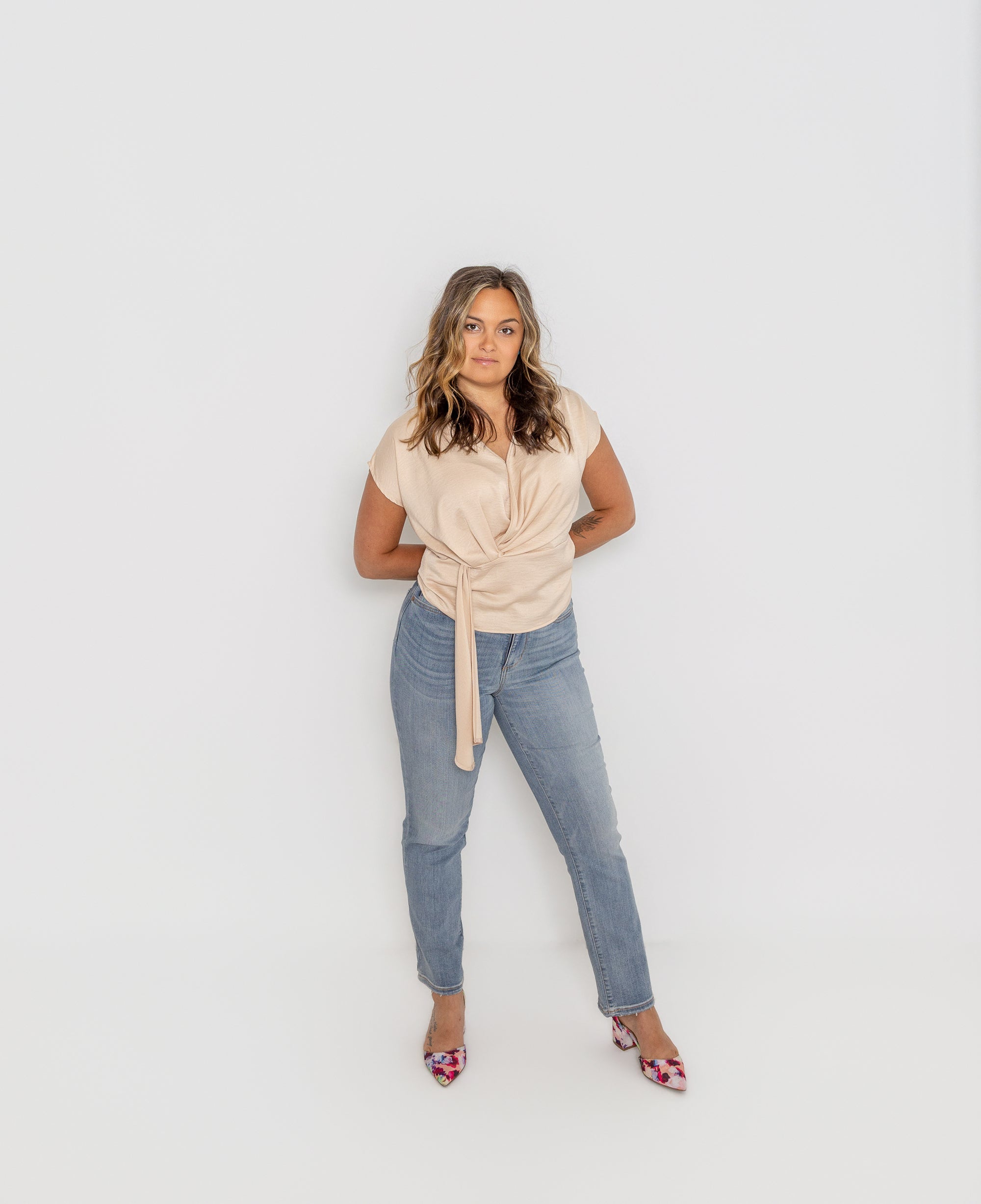 Steph Wrap Top