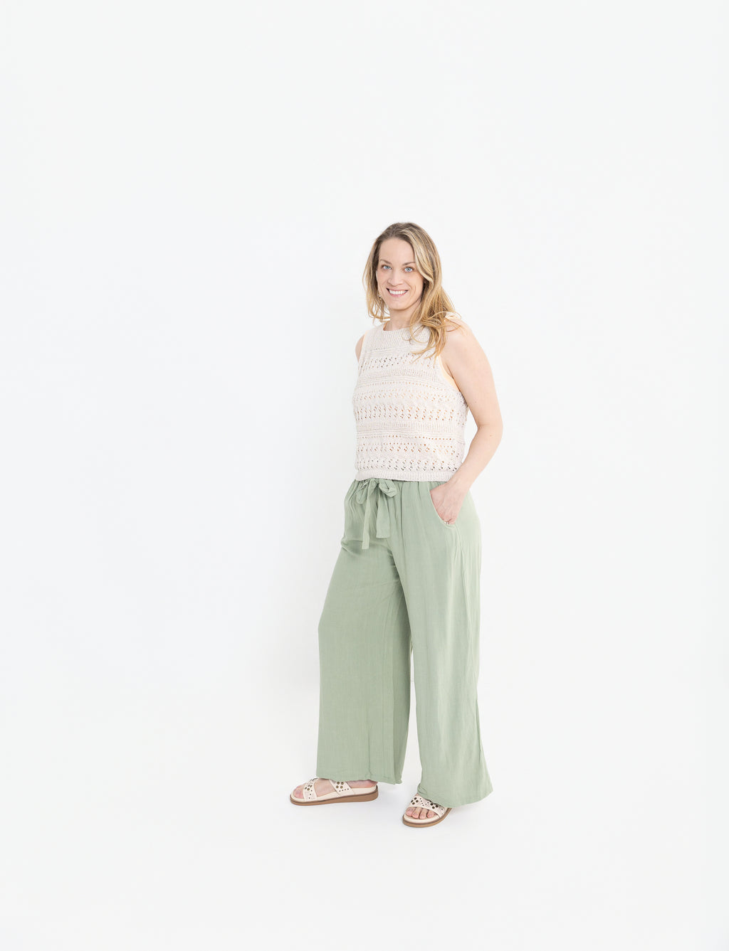 Lydia Linen Pant
