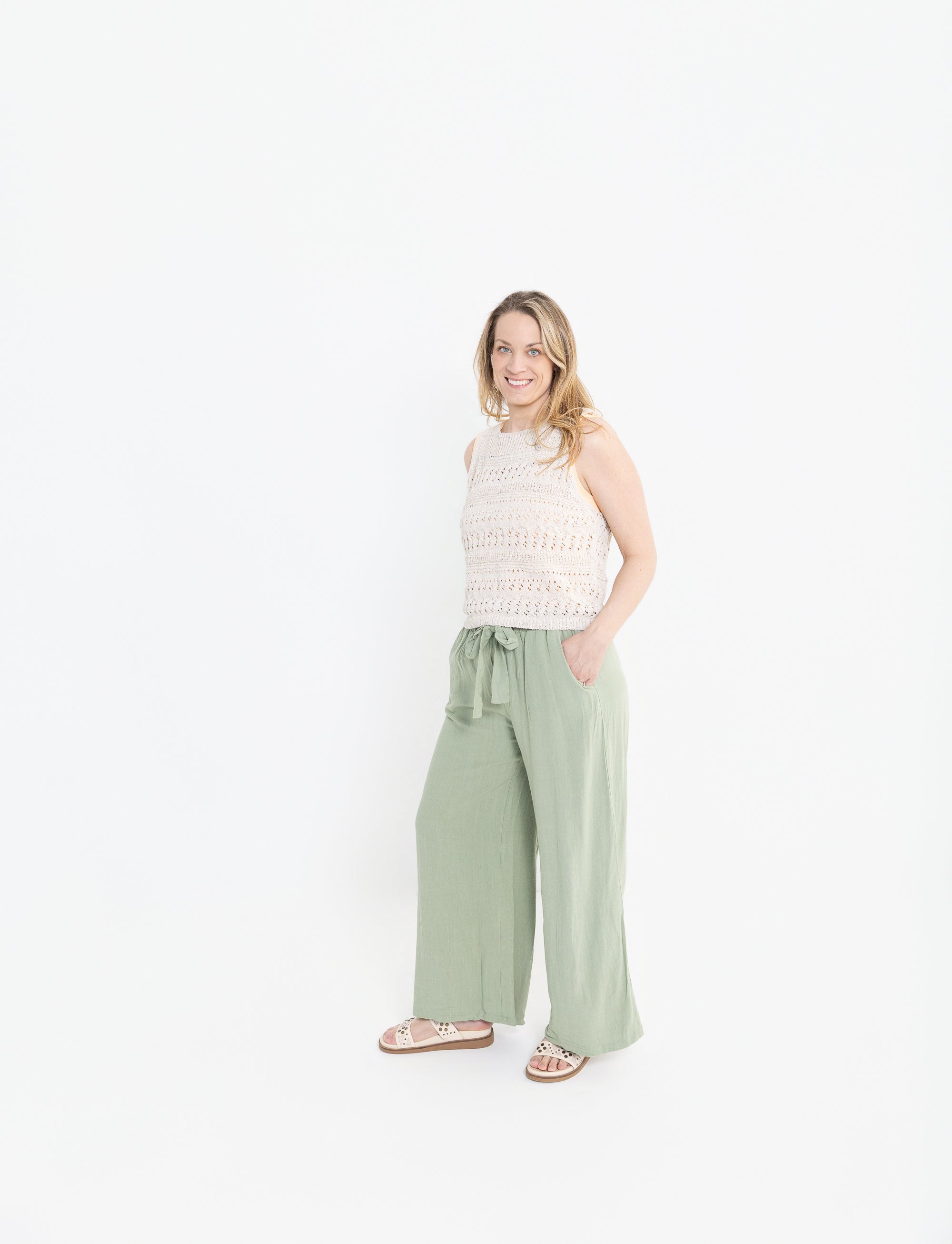 Lydia Linen Pant
