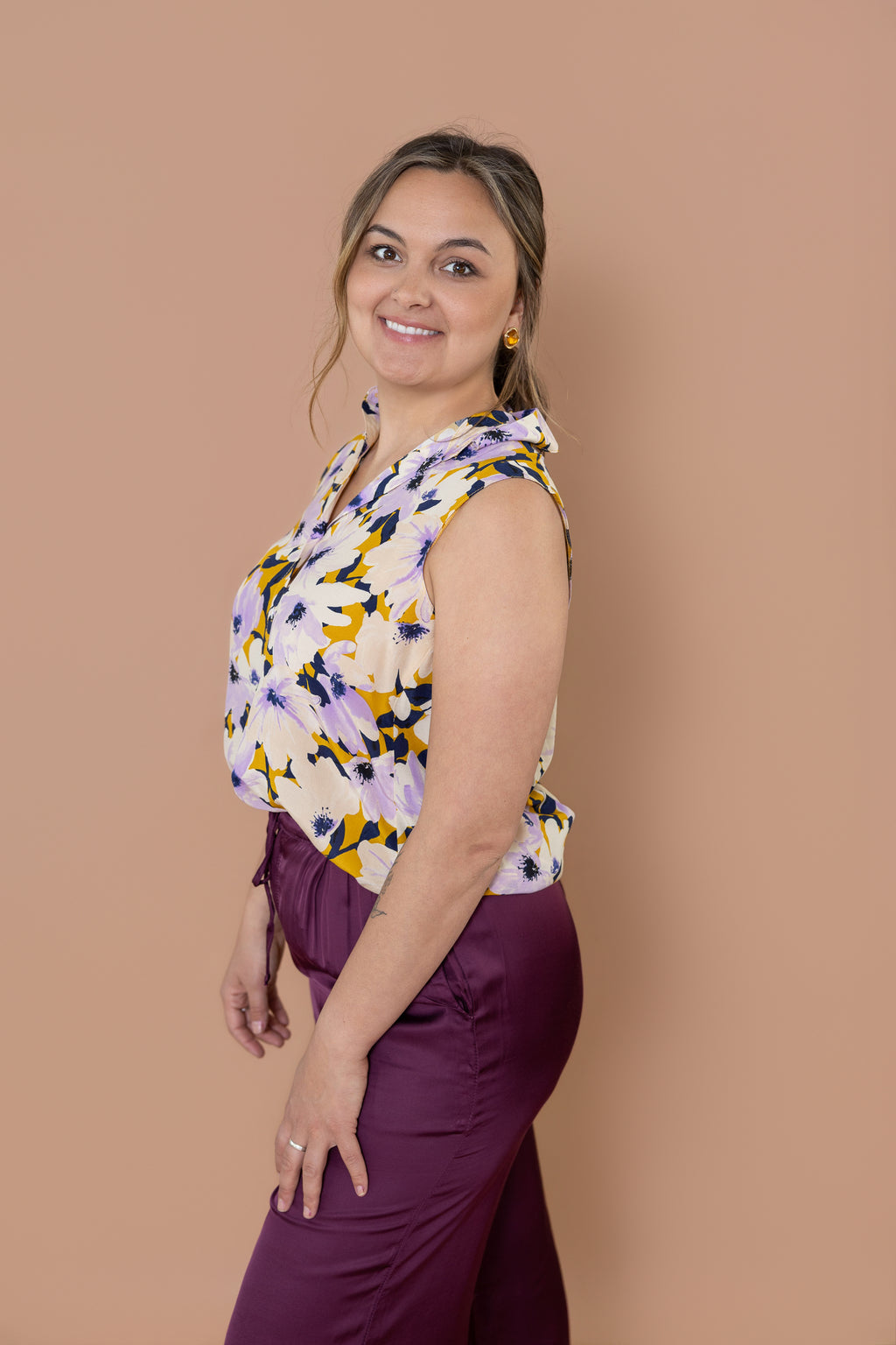 Sweet Honey Floral Tank