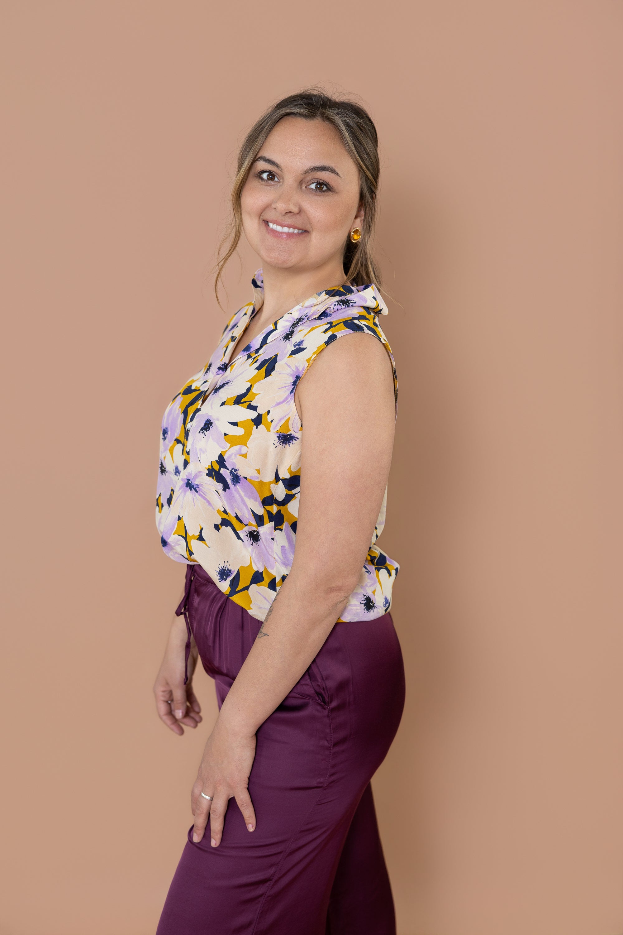 Sweet Honey Floral Tank