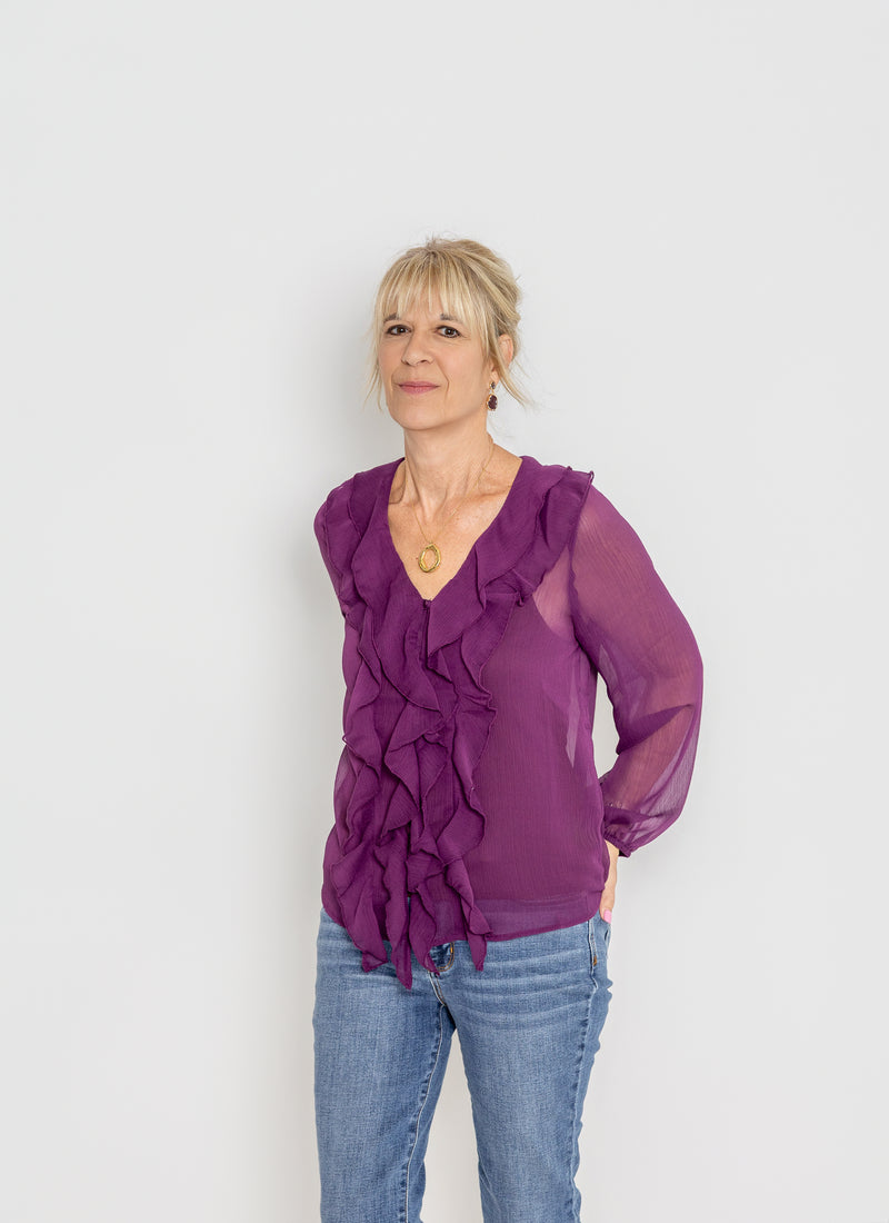 Charlotte Ruffle Top