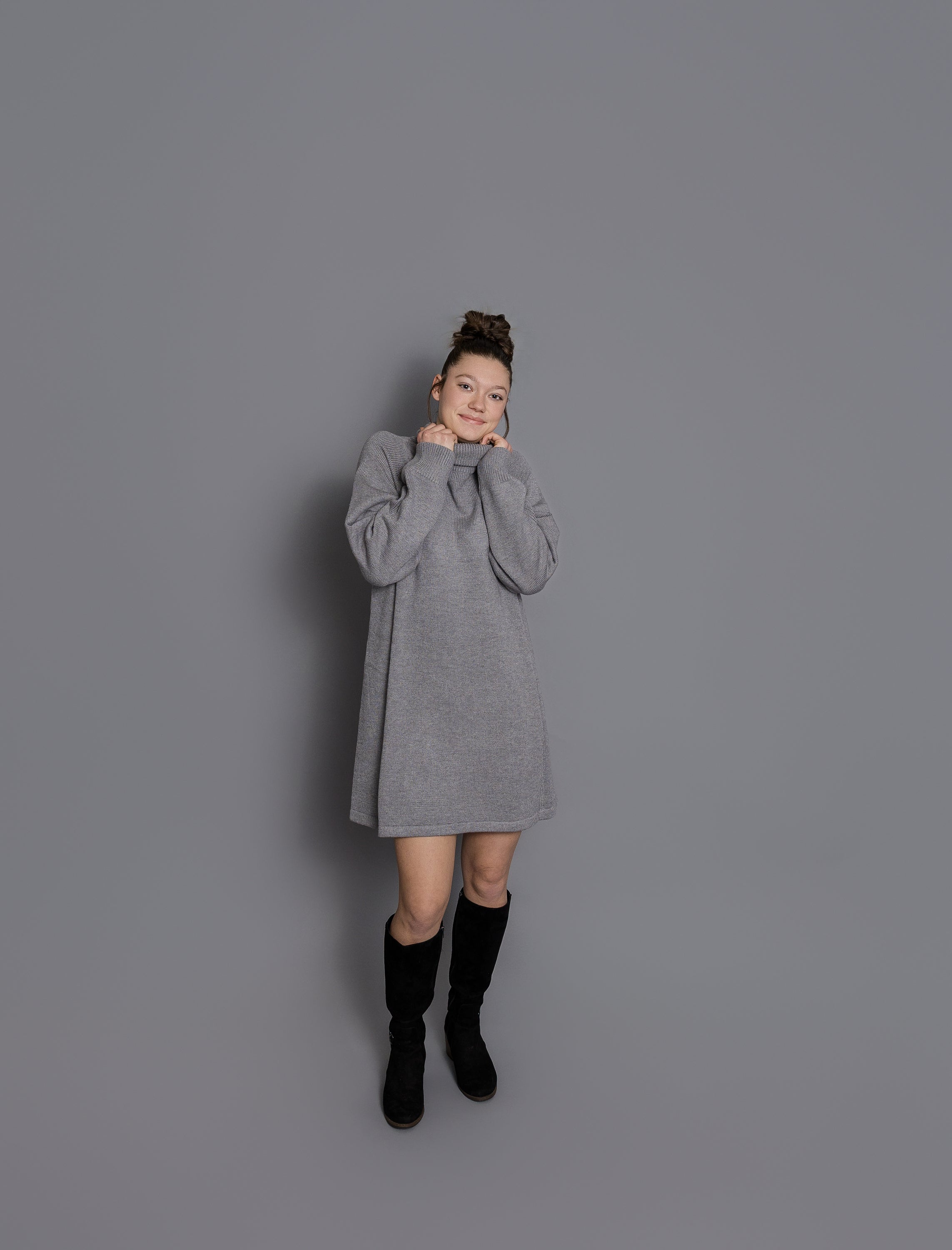 Bethany Turtleneck Sweater Dress
