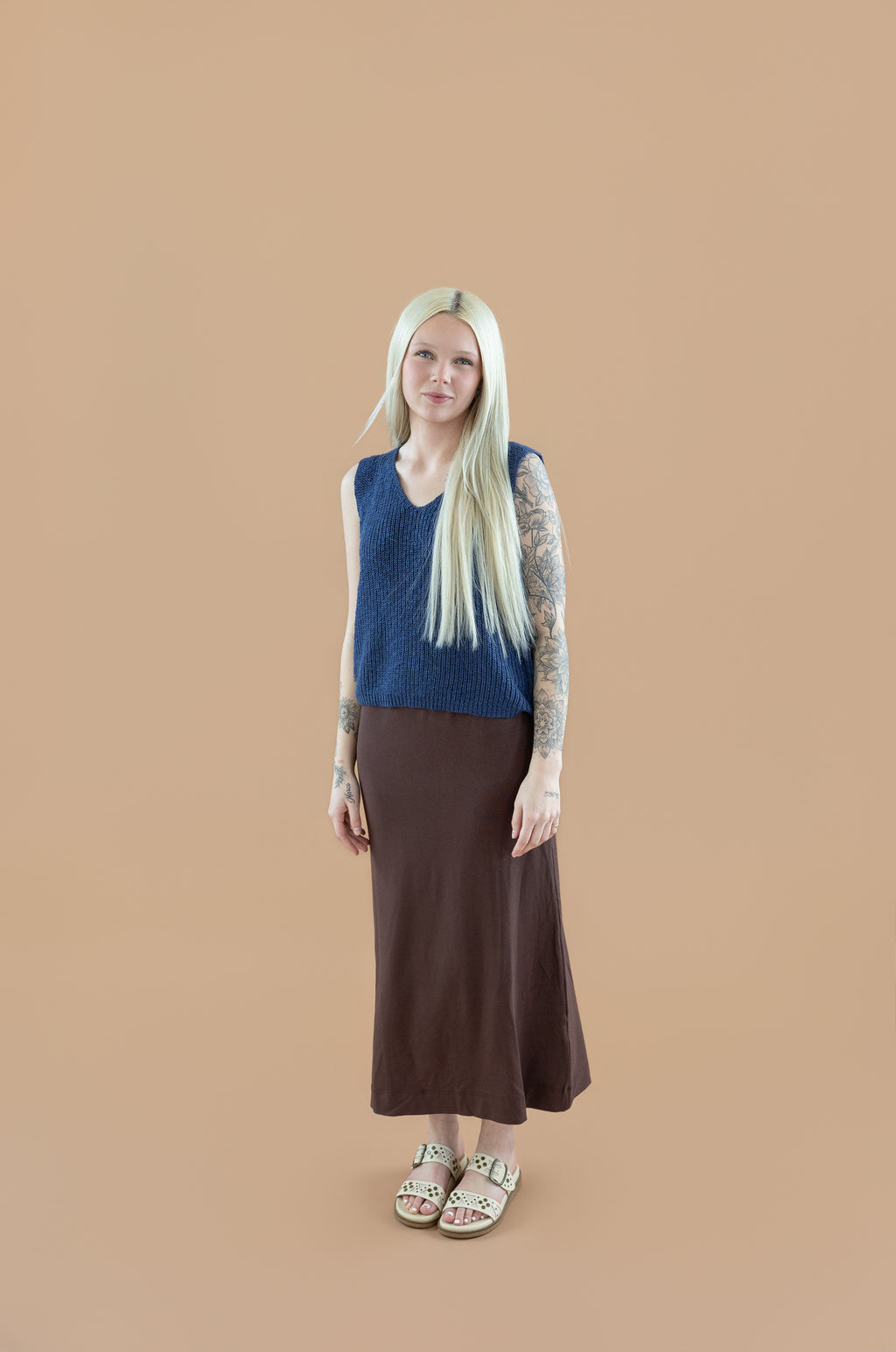 Mocha Midi Skirt