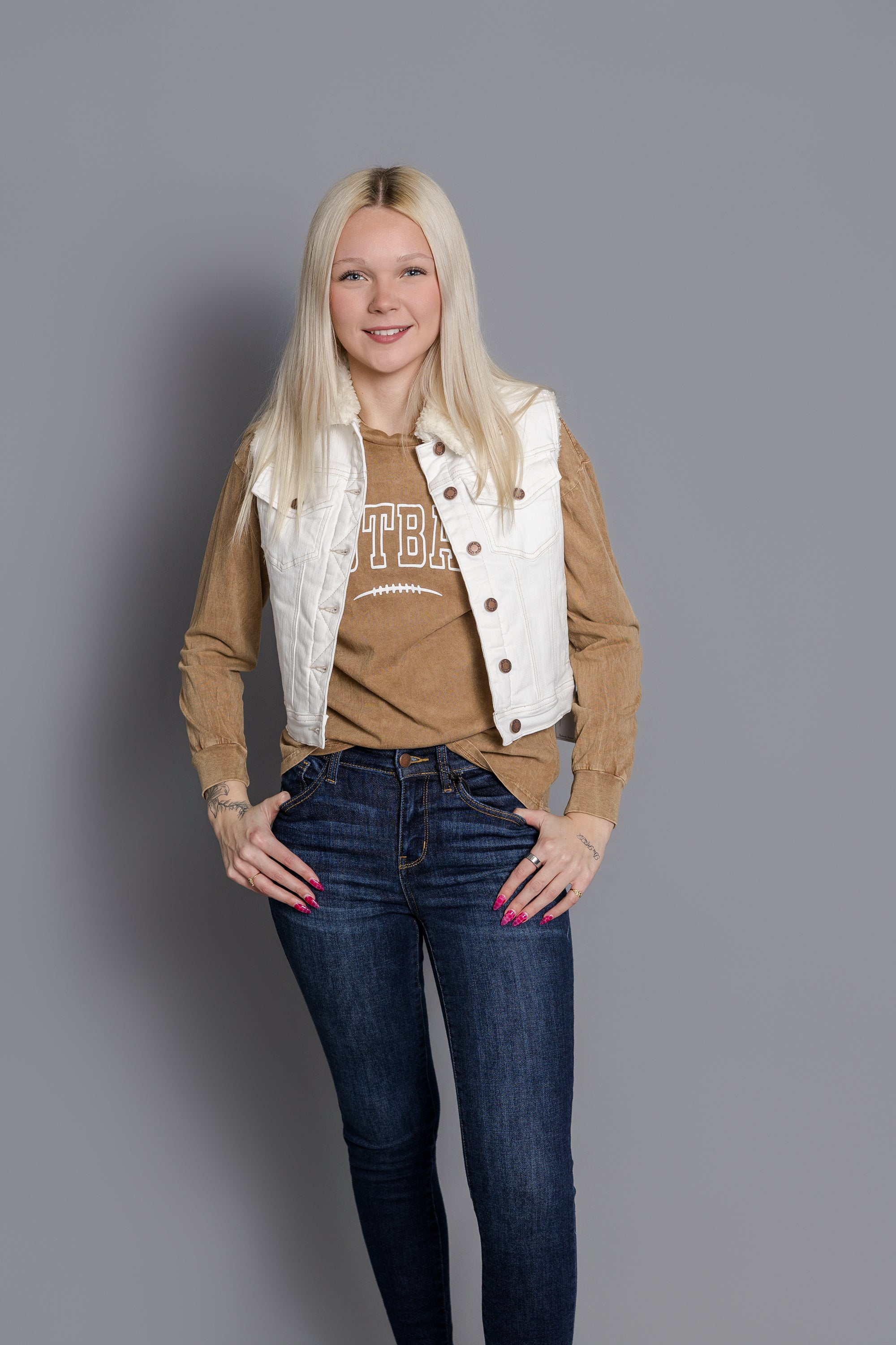 Snowy Dayz Judy Blue Vest