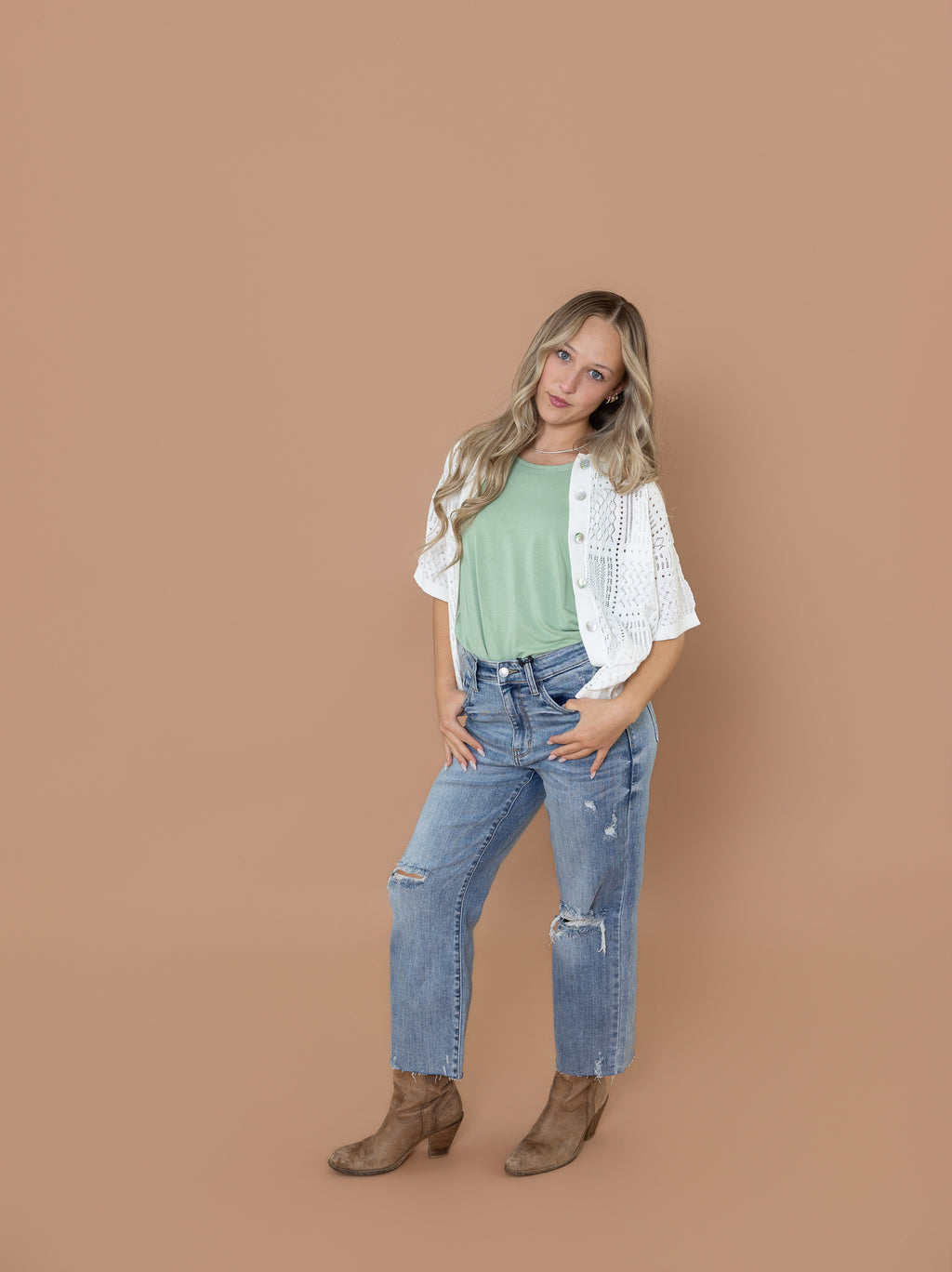 Wendy Short Sleeve Button Down