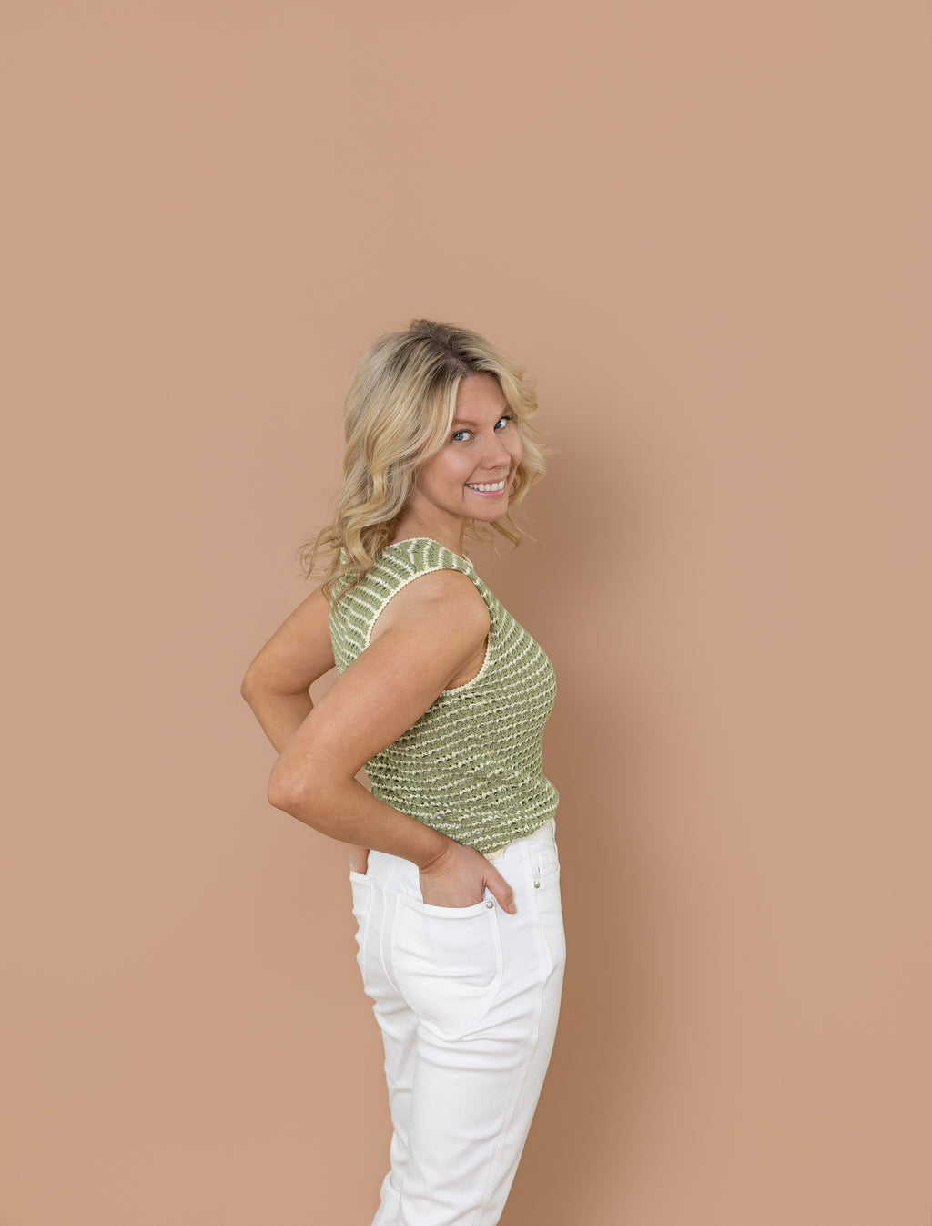 Lemon Chello Sweater Tank