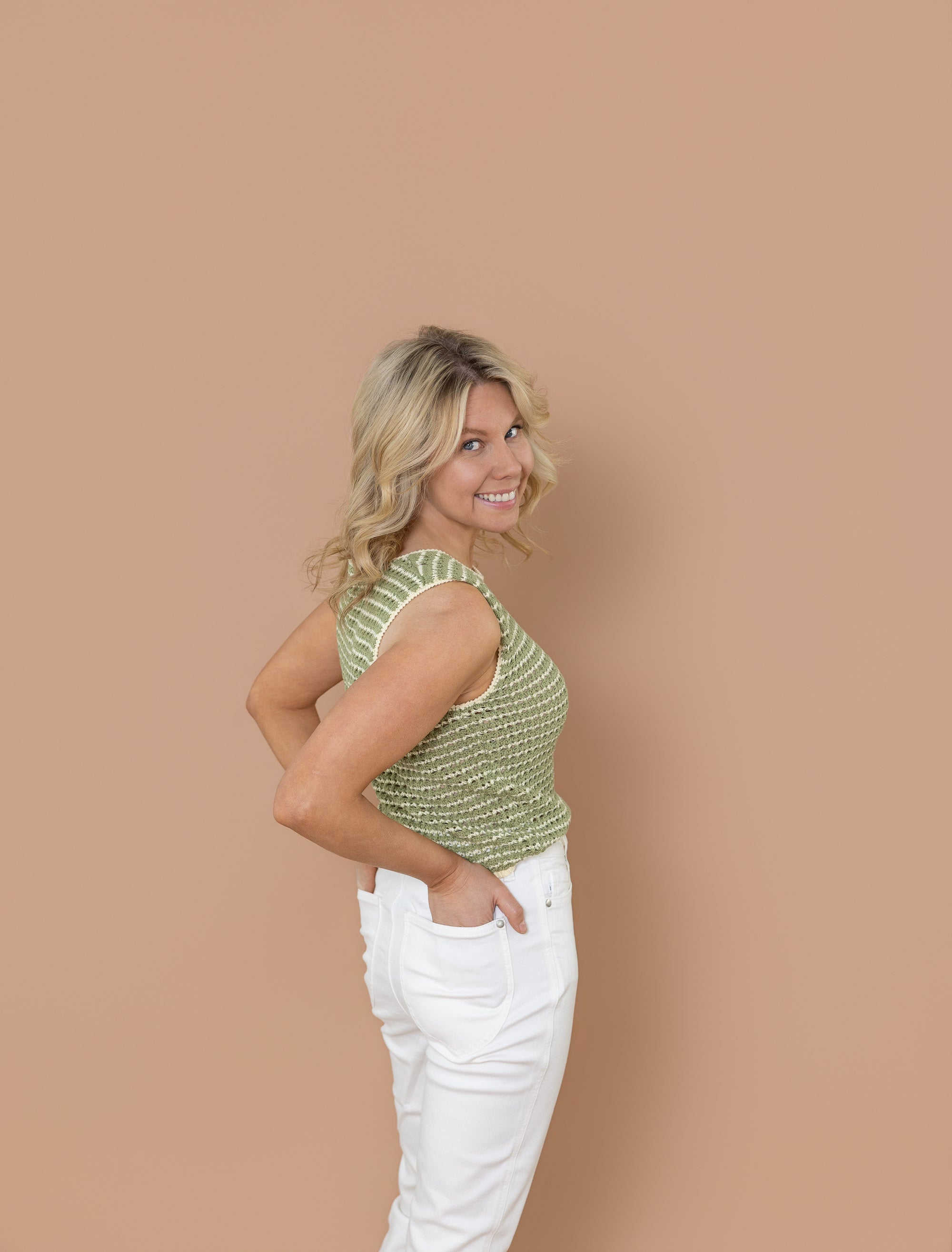Lemon Chello Sweater Tank