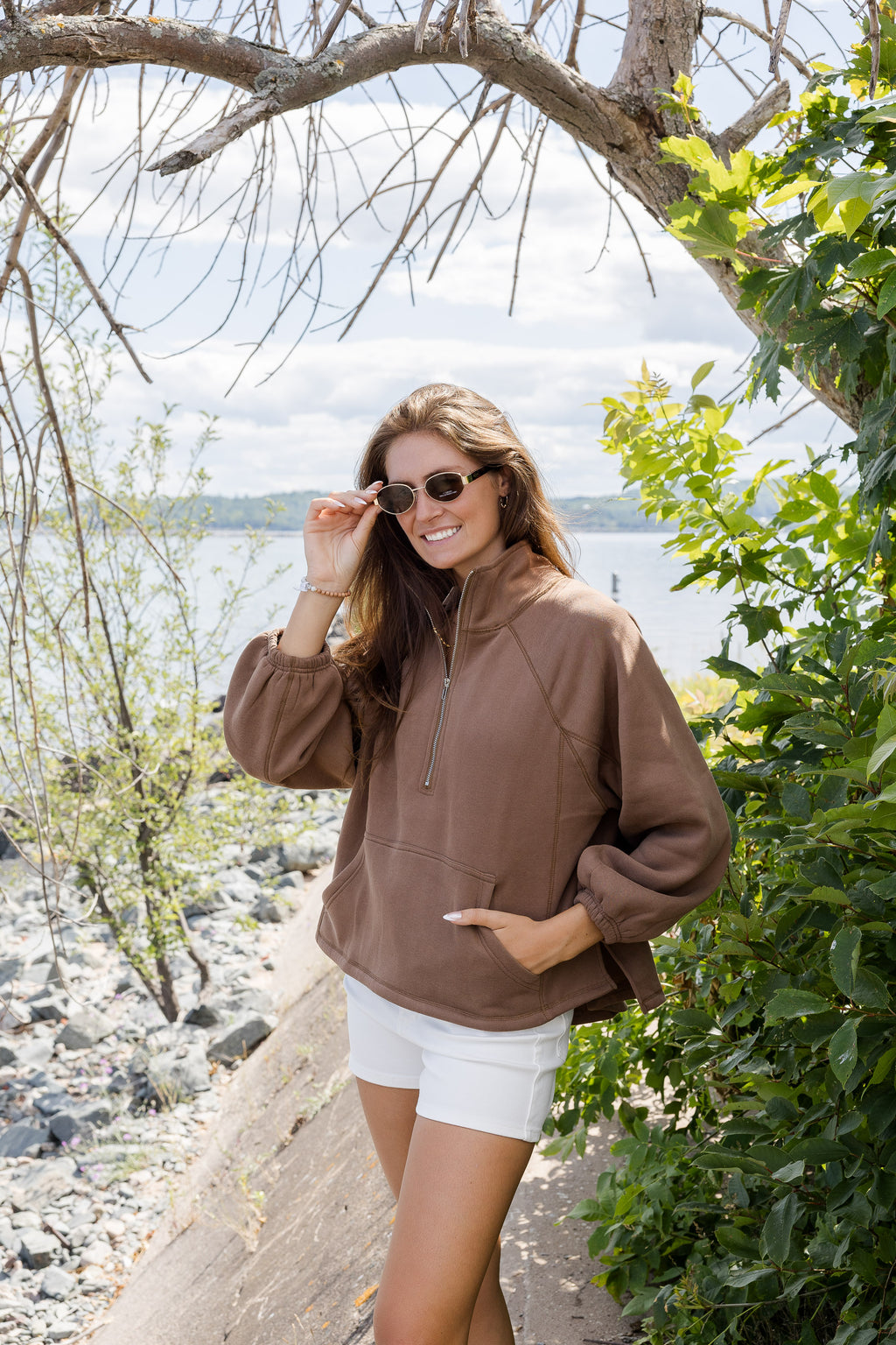 Bennie Half Zip Pullover