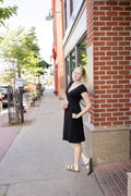 Flare Crossover Dress by: Pact