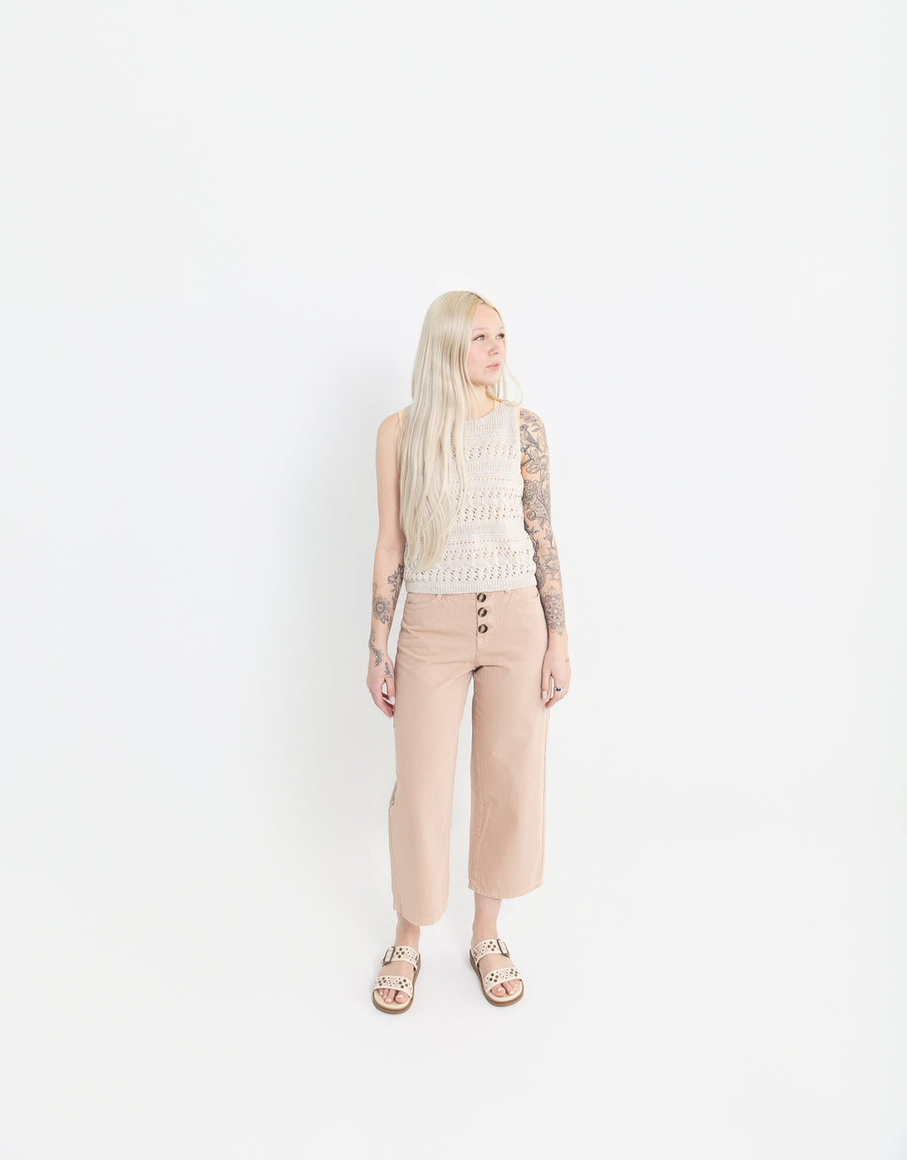 Willow Button Down Denim Pant