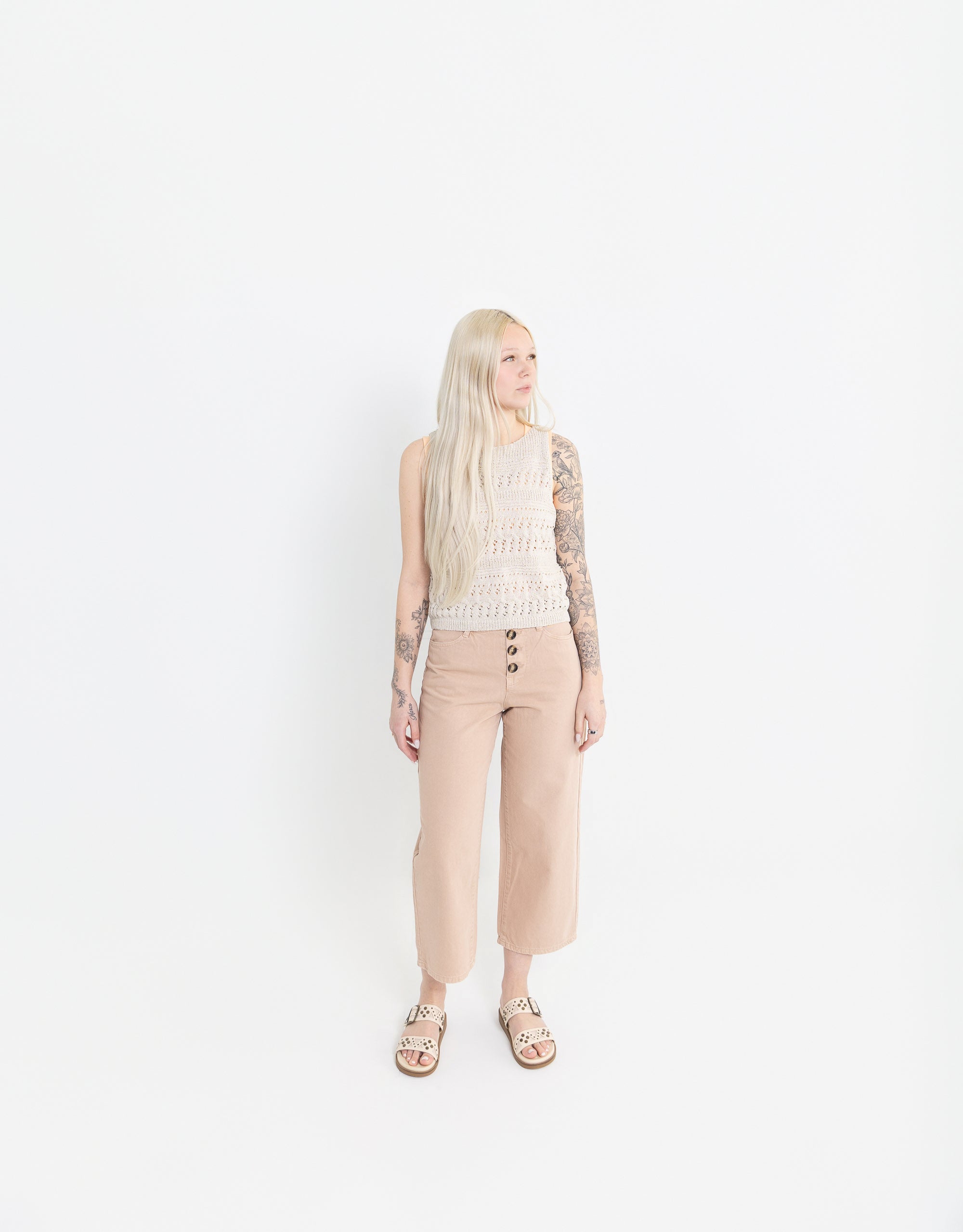 Willow Button Down Denim Pant