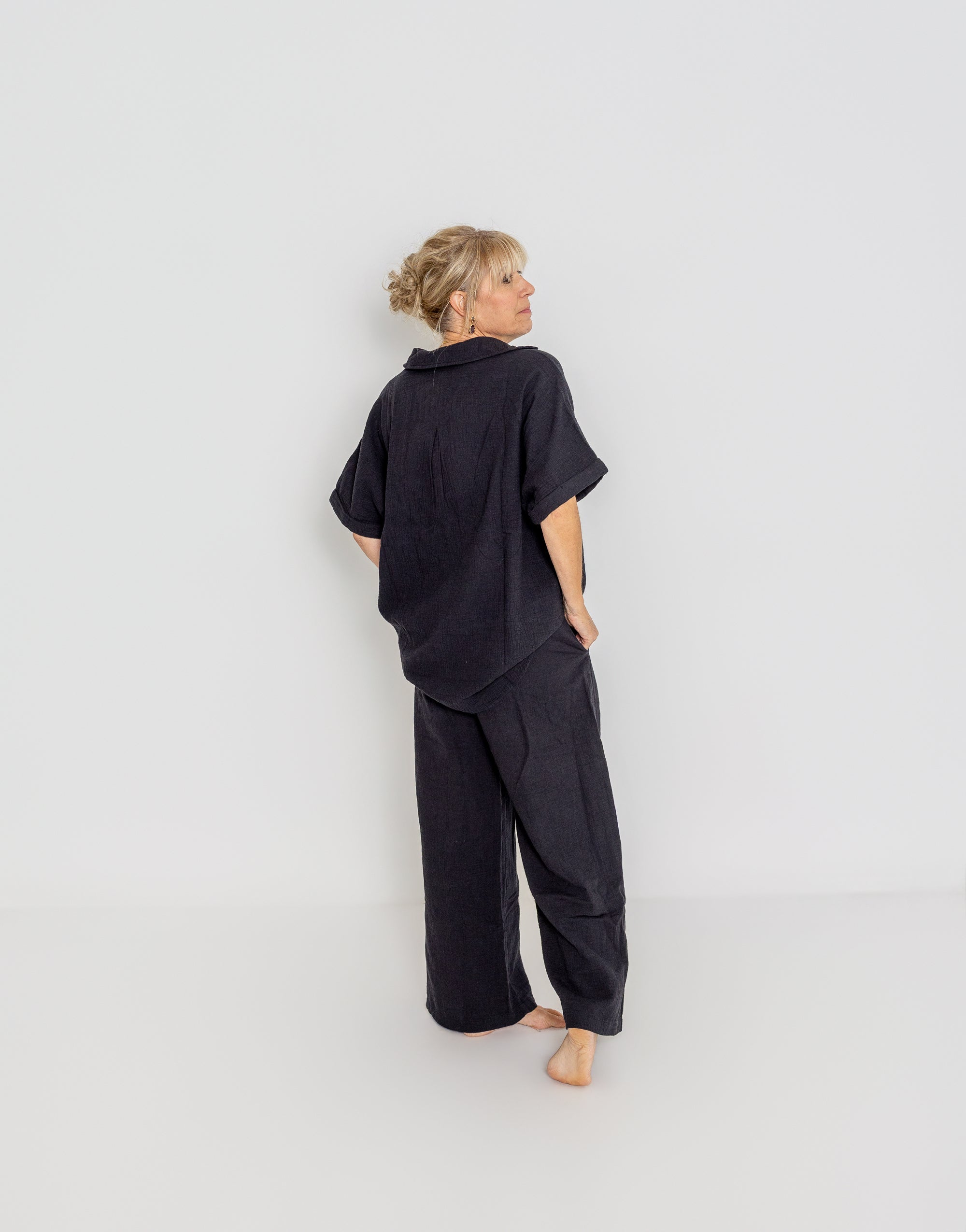 Women’s Coastal Double Gauze Relaxed Shirt by: pact