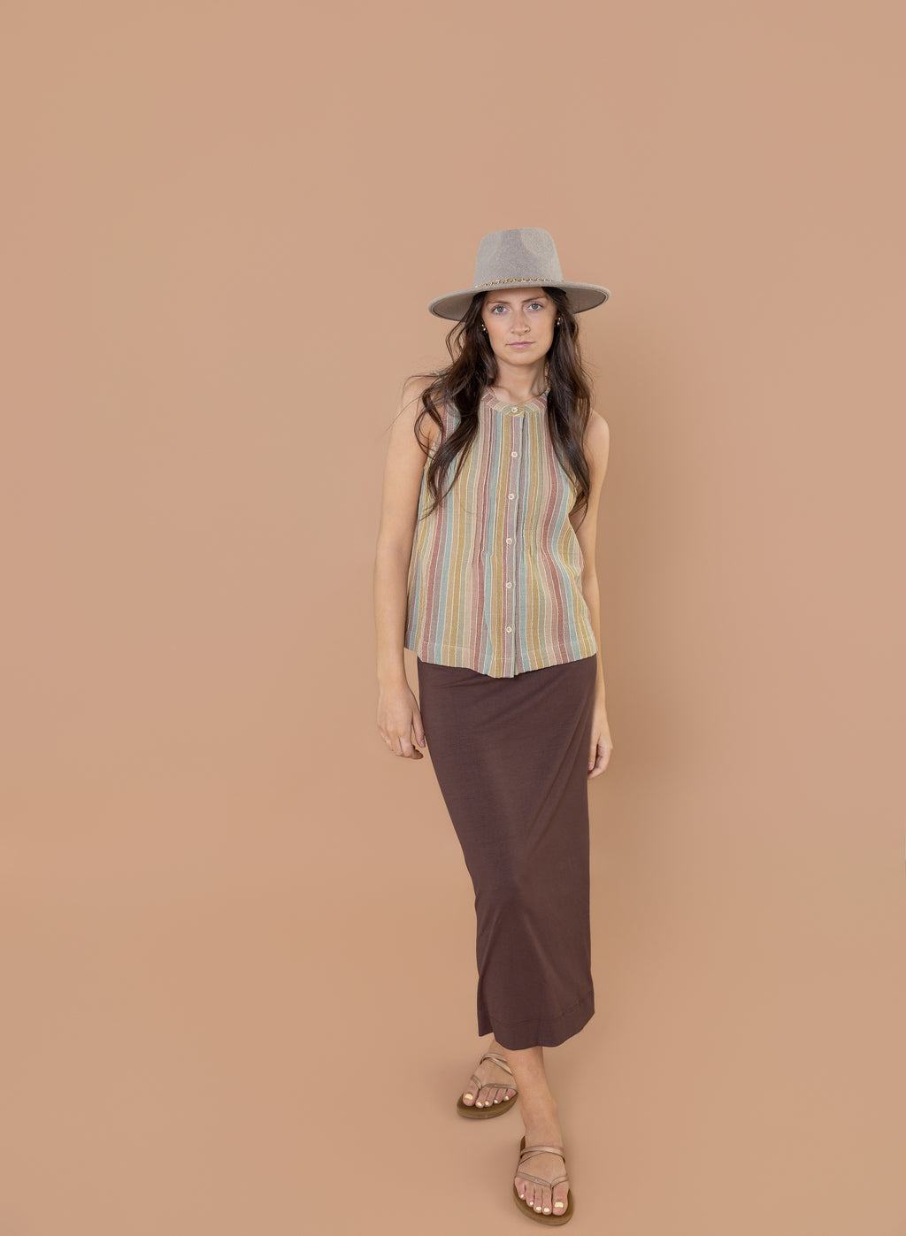 Mocha Midi Skirt
