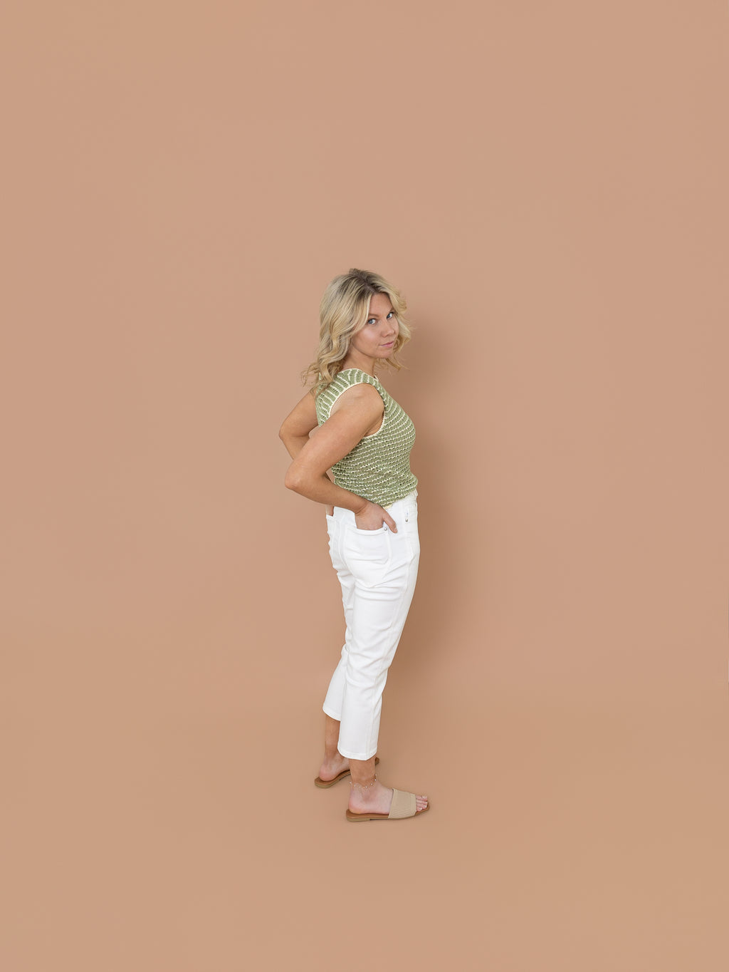 Lemon Chello Sweater Tank
