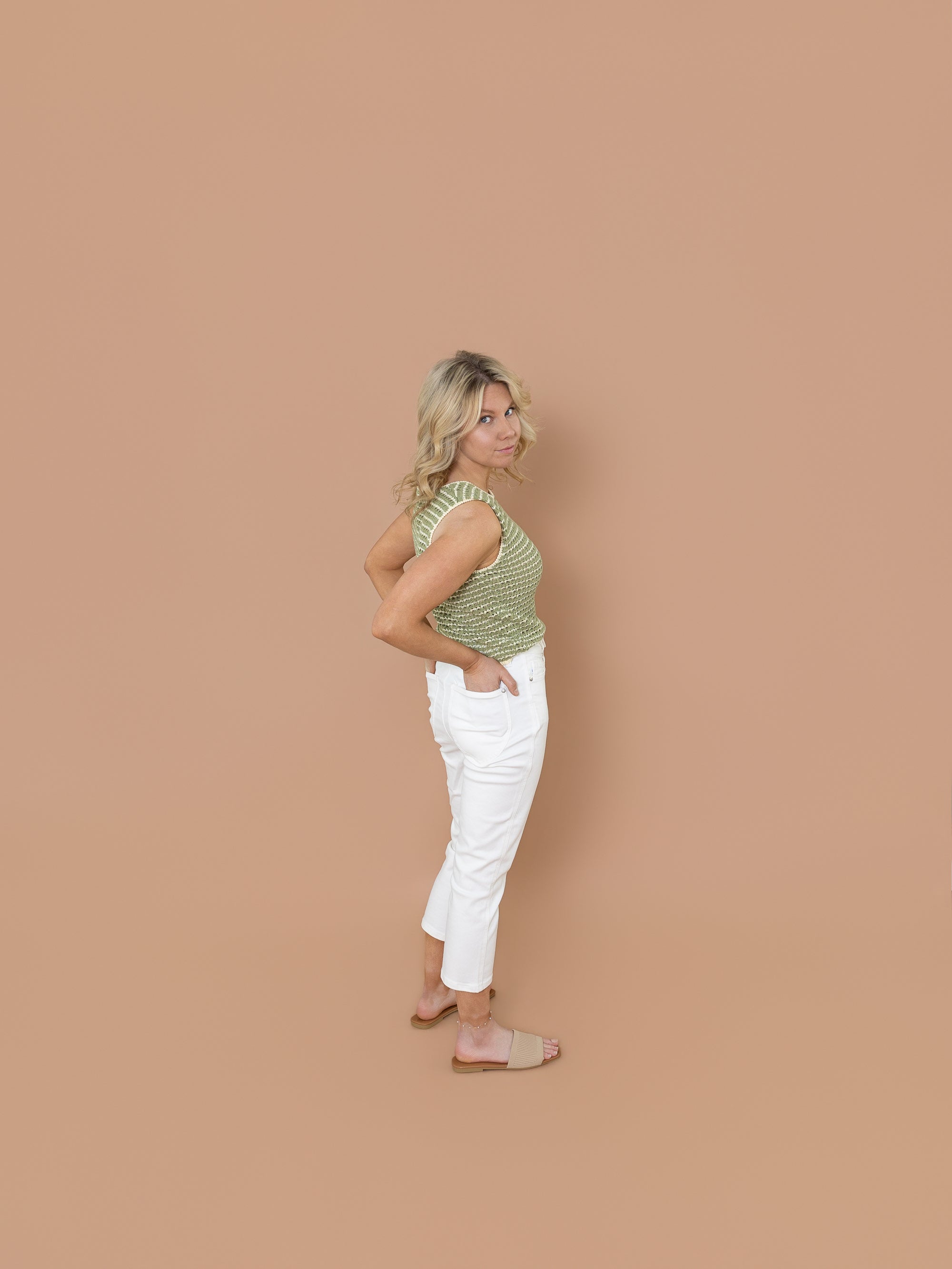 Lemon Chello Sweater Tank