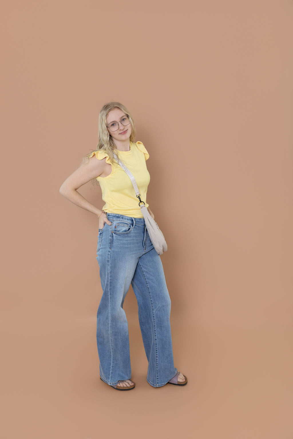Courtney Ruffle Top
