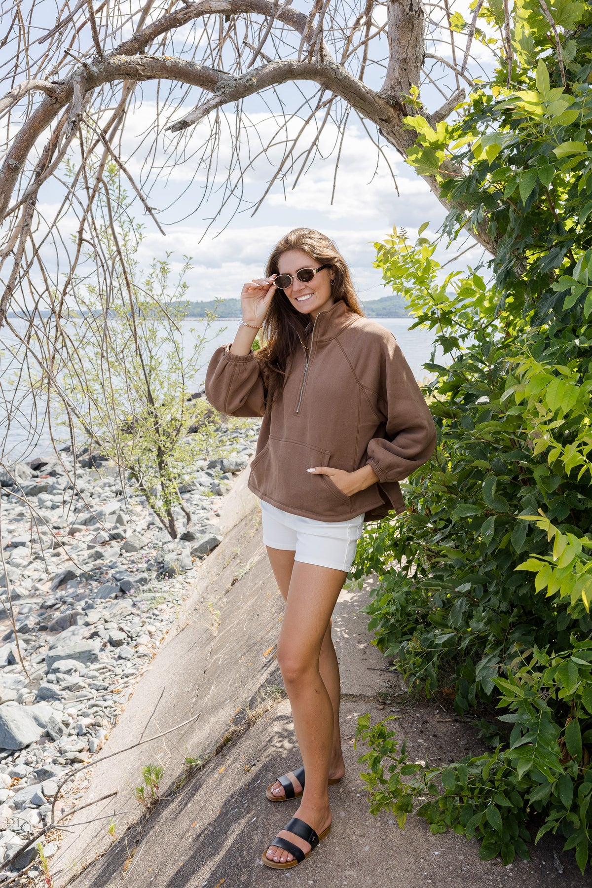Bennie Half Zip Pullover