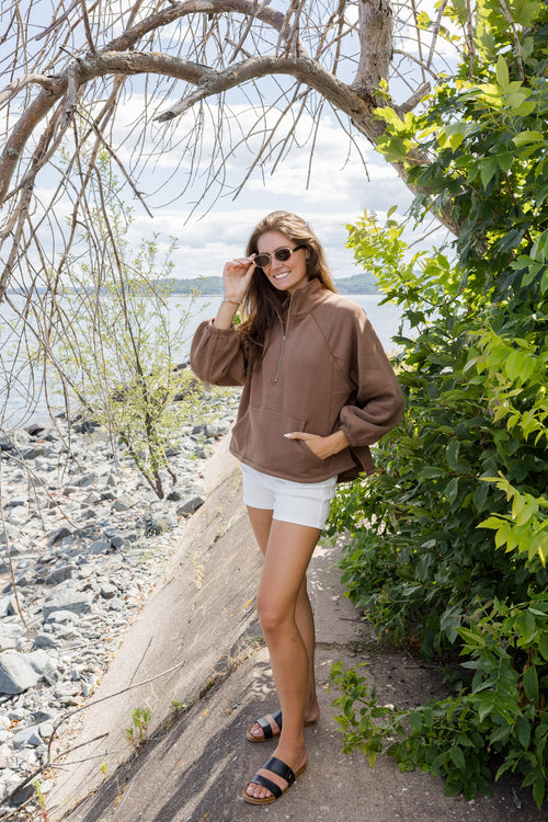 Bennie Half Zip Pullover