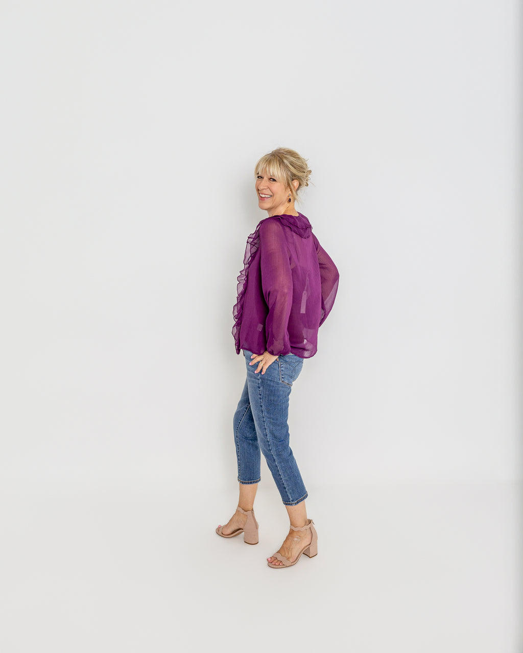 Charlotte Ruffle Top