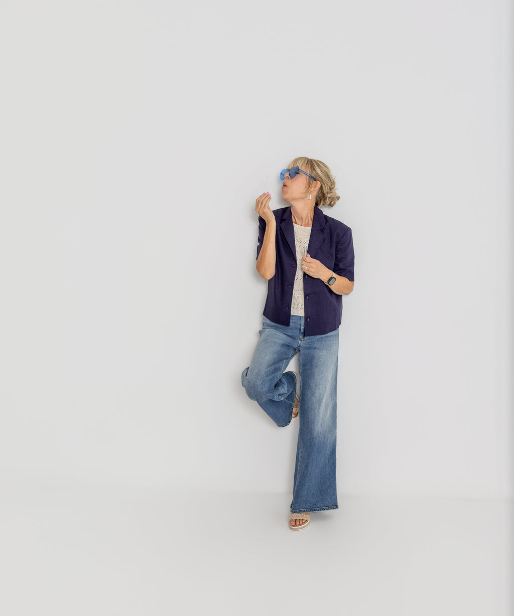 Brazil Short Sleeve Blazer