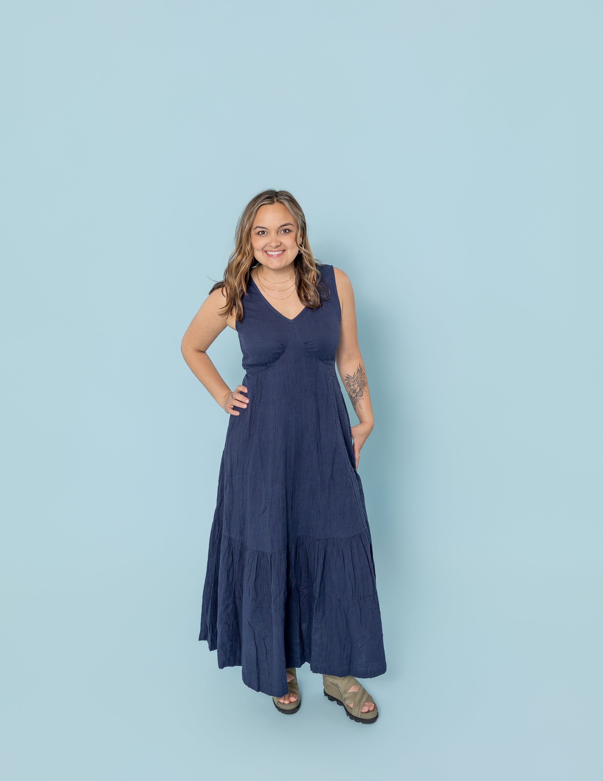 Gauze Beach Dress: Pact