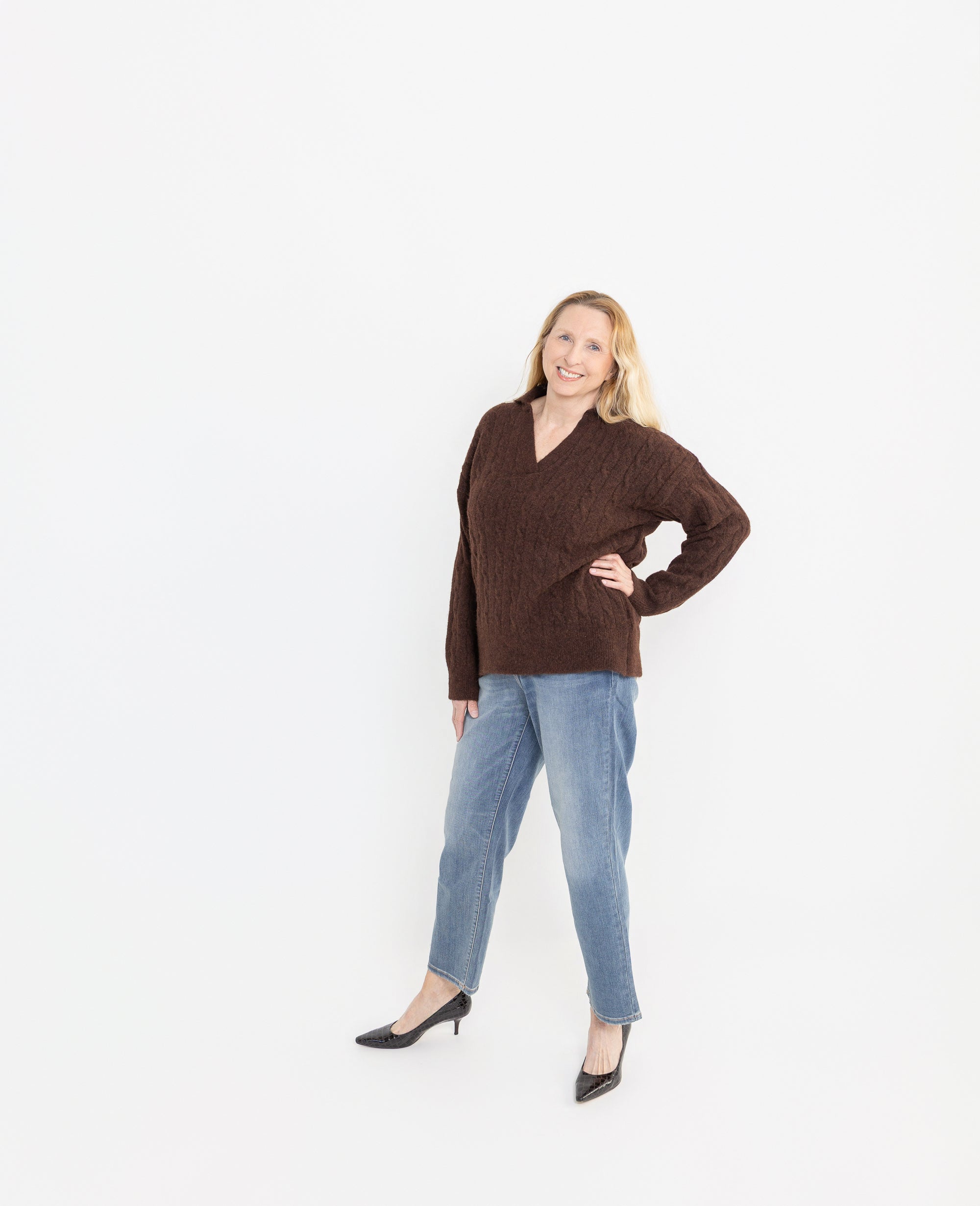 Brooklyn Collared Sweater