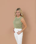 Lemon Chello Sweater Tank