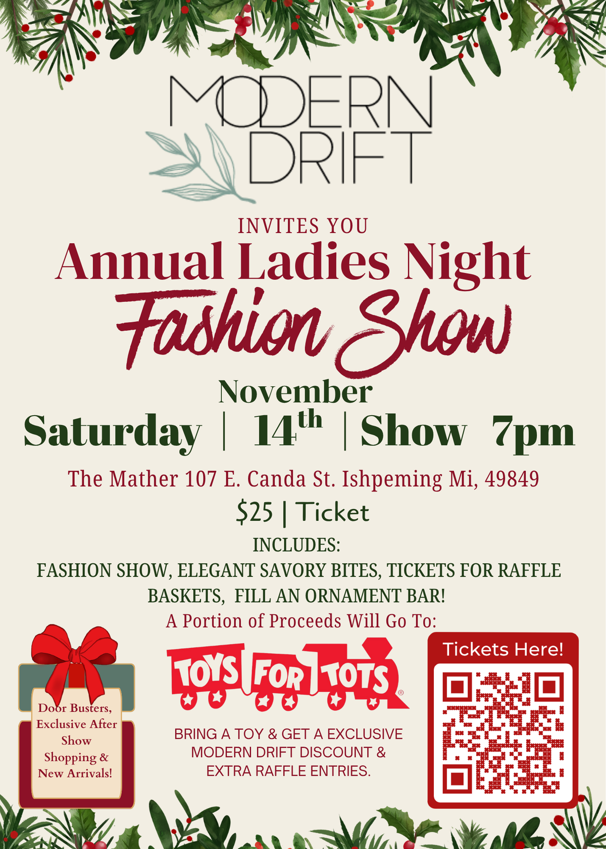 Modern Drift Holiday Fashion Show