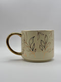 Gold Leaf Print Mug