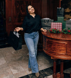 Vintage High Waist Wash Retro Judy Blue Wide leg Jeans