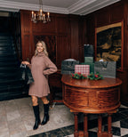 Bethany Turtleneck Sweater Dress