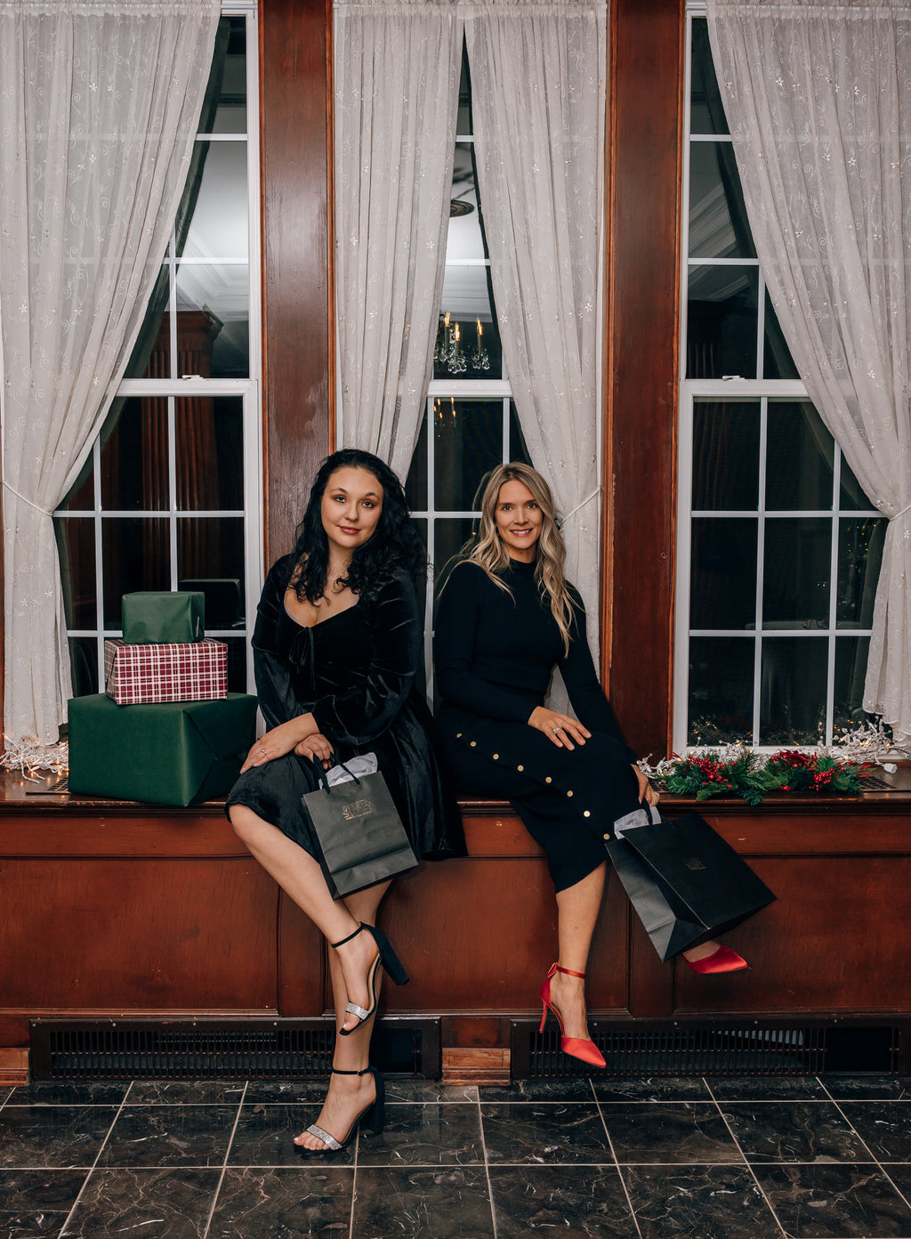 Black Midi Sweater Dress