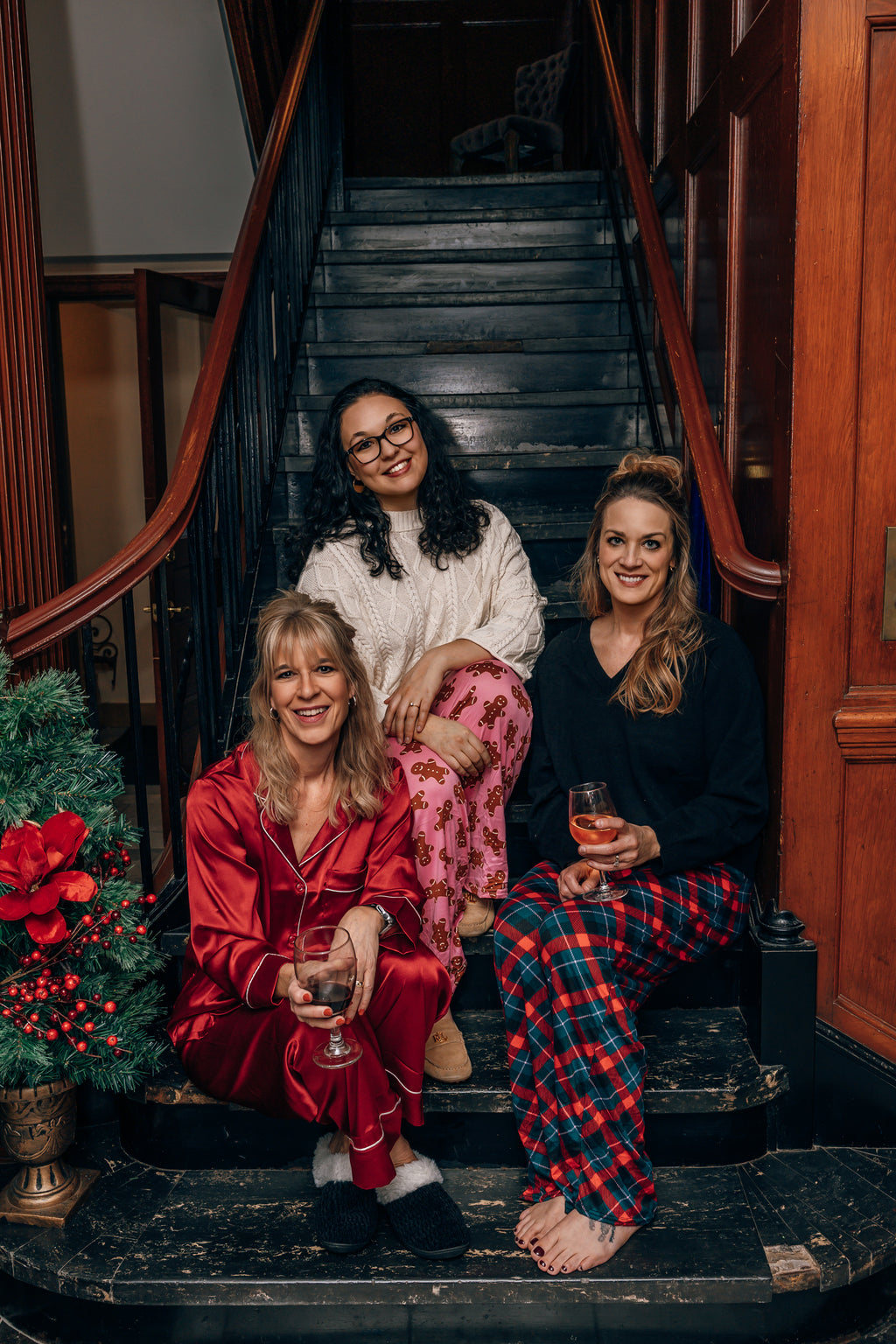 Wrapped in Red Christmas Pj Pant