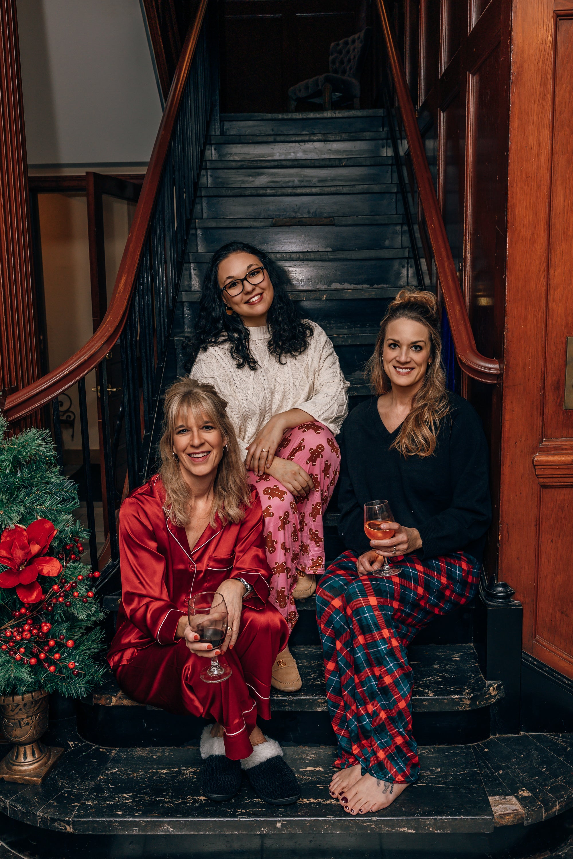 Wrapped in Red Christmas Pj Pant